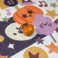 Pumpkin Cat Mini Charm
