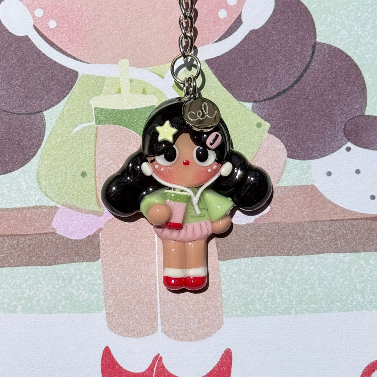 Strawberry Matcha Miss Girl