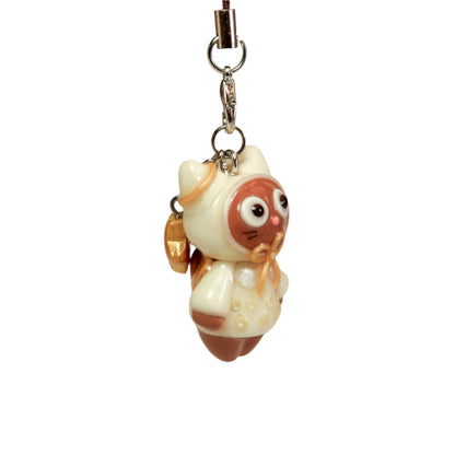 White and gold Angel Bon with gold star side view
