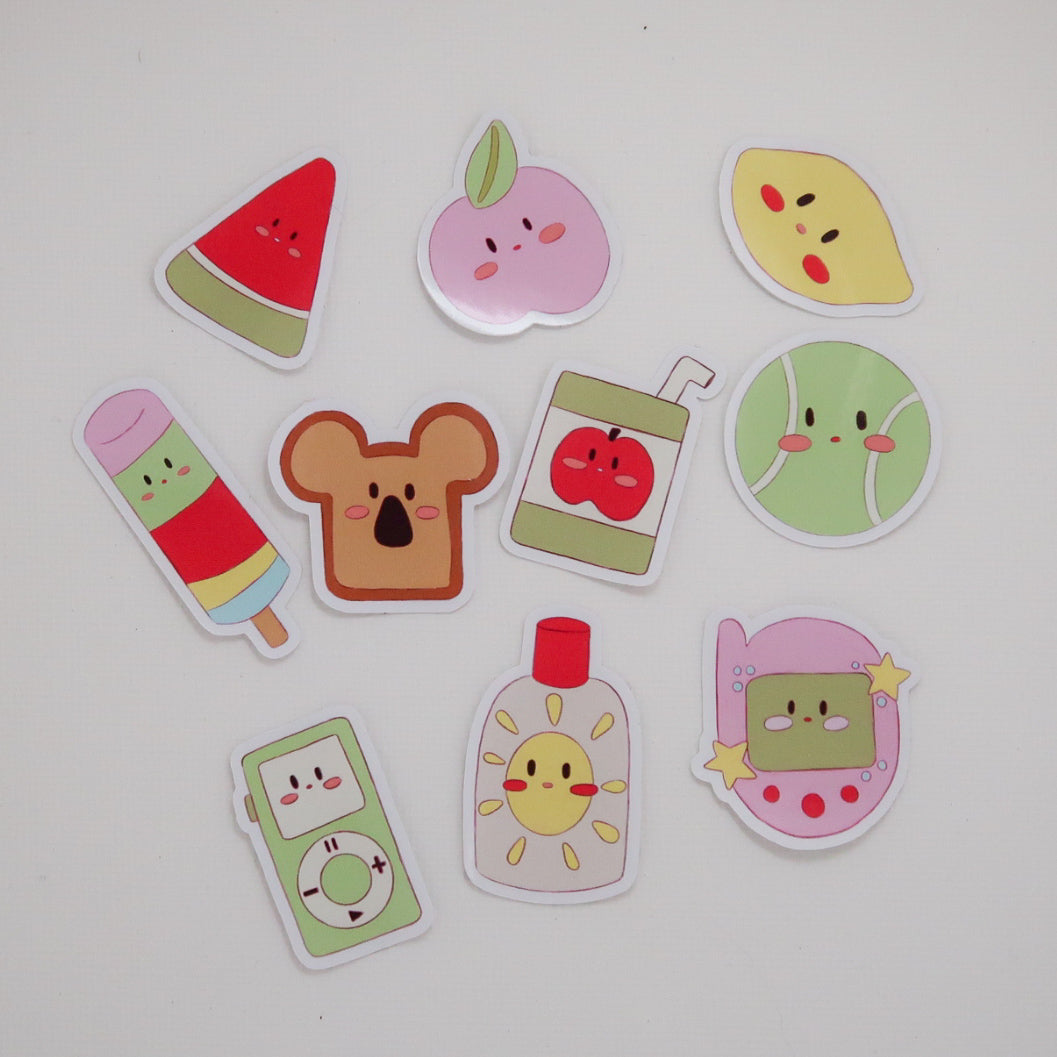 Summer Throwback Sticker Pack