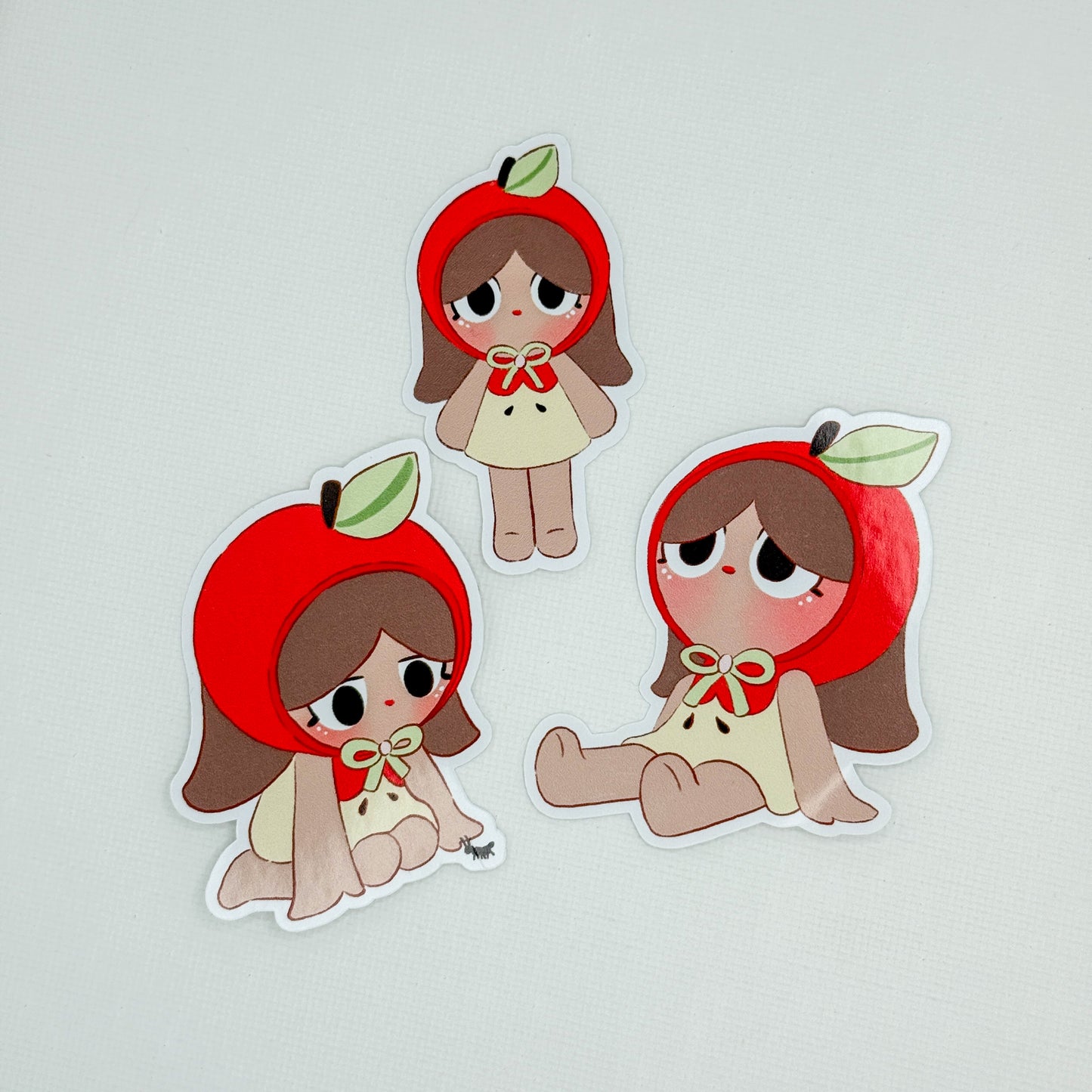 Apple Miss Girl sticker pack