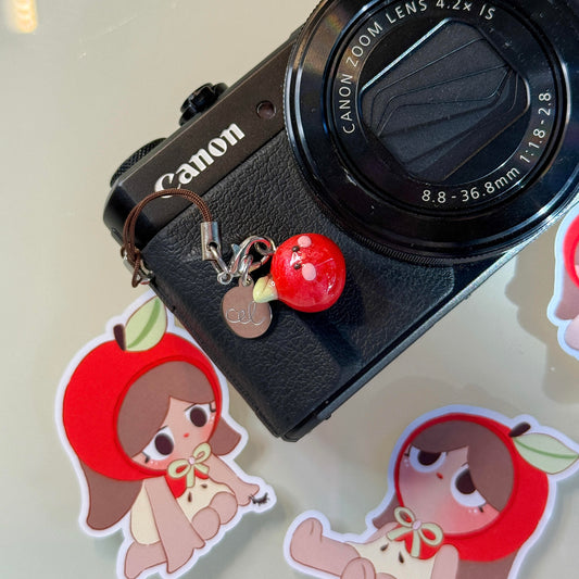 Fat Apple Mini Charm